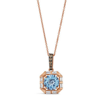 Le Vian Blue Topaz Pendant